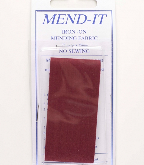 Mend It Tape Pack Of 10 Maroon - Click Image to Close